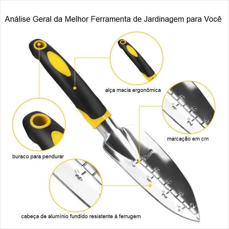 Avenca Collection Tec - Kit Ferramentas de Jardinagem Profissional