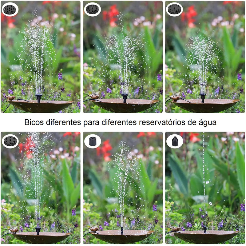 Bem-te-vi Eco Solar - Fonte Solar para Jardim