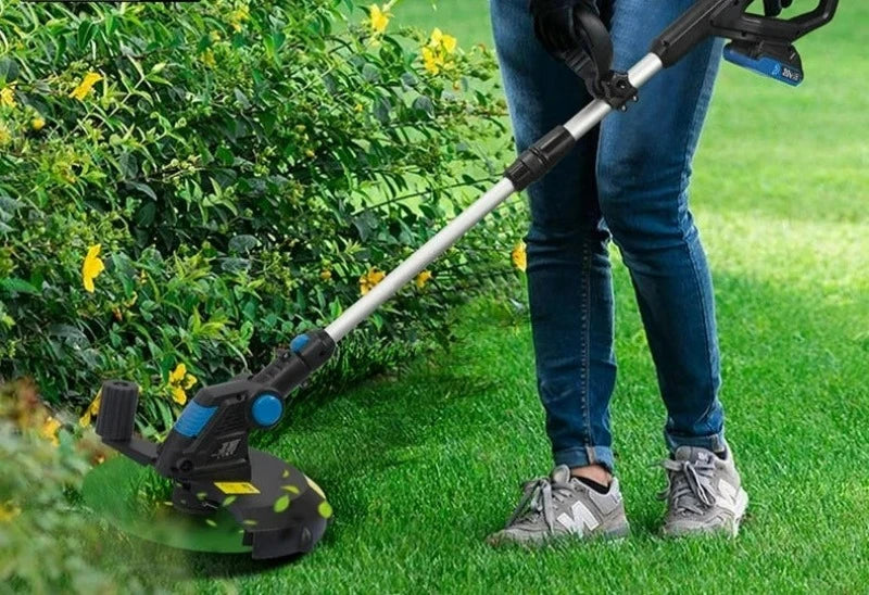 Roçax™ Roçadeira Elétrica Ergonômica  - Praticidade e Segurança no Cuidado do Seu Jardim